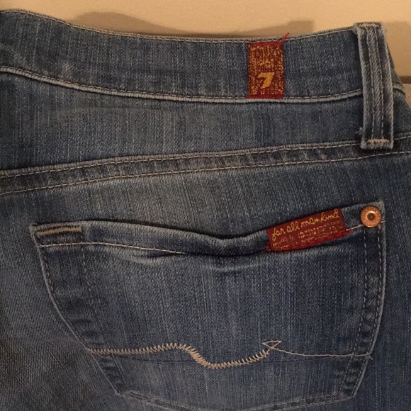 7 for All Mankind straight leg jeans size 27 - Picture 4 of 4